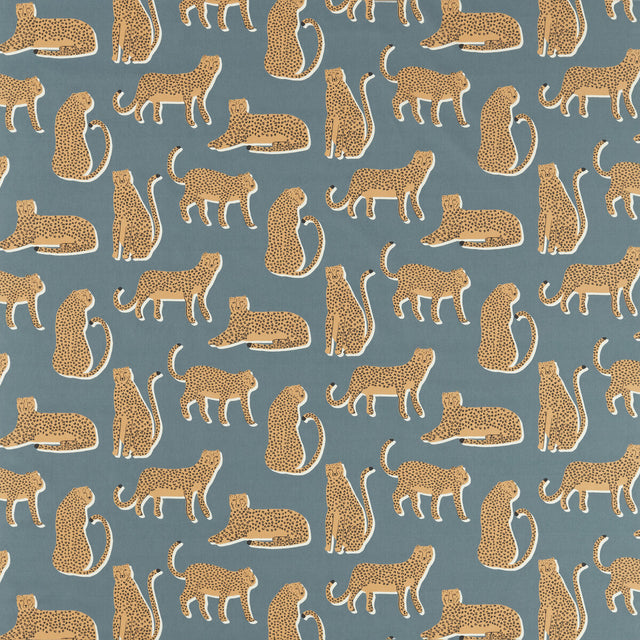 SCION NESF120895.SCN.0 LIONEL DENIM Fabric - Eade's Wallpaper