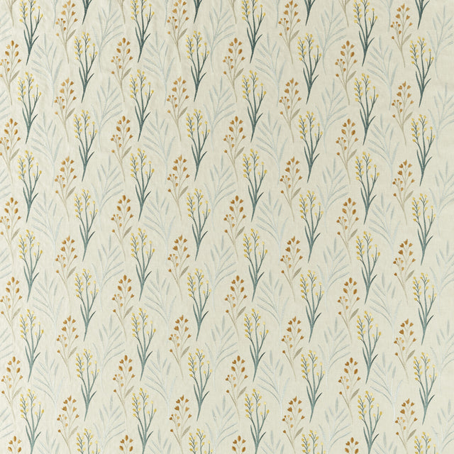 SCION NESF133209.SCN.0 KINNIYA AMBER Fabric - Eade's Wallpaper
