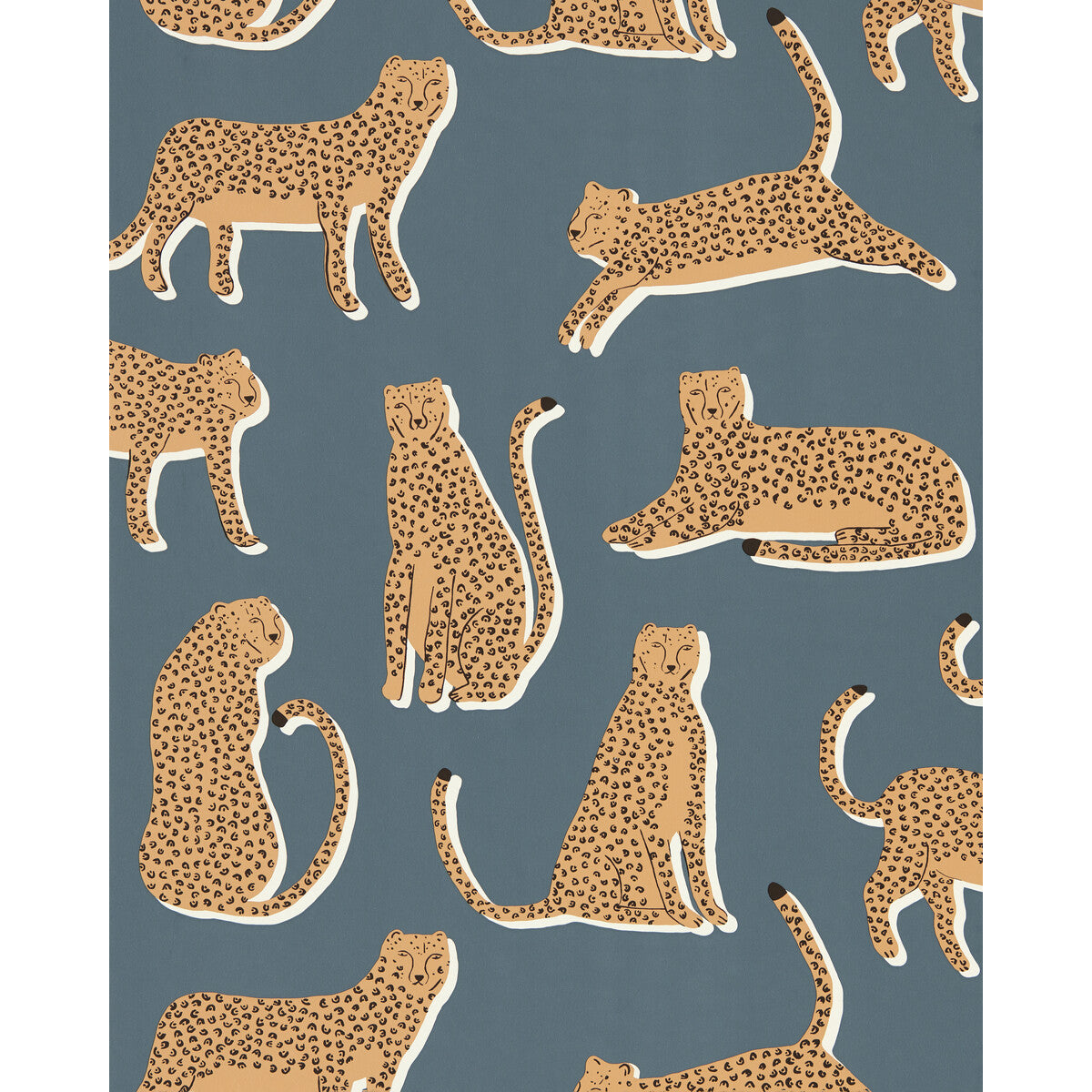 SCION NESW112206.SCN.0 LIONEL WP DENIM Wallpaper - Eade's Wallpaper