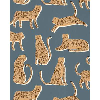 SCION NESW112206.SCN.0 LIONEL WP DENIM Wallpaper - Eade's Wallpaper