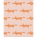 SCION NHAP112816.SCN.0 MIDI FOX WP MILKSHAKE/ROSE Wallpaper - Eade's Wallpaper