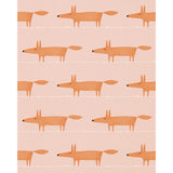 SCION NHAP112816.SCN.0 MIDI FOX WP MILKSHAKE/ROSE Wallpaper - Eade's Wallpaper