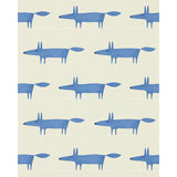SCION NHAP112817.SCN.0 MIDI FOX WP PEBBLE/DENIM Wallpaper - Eade's Wallpaper