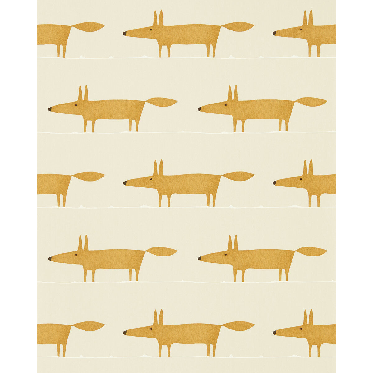 SCION NHAP112818.SCN.0 MIDI FOX WP RAFFIA/CHAI Wallpaper - Eade's Wallpaper