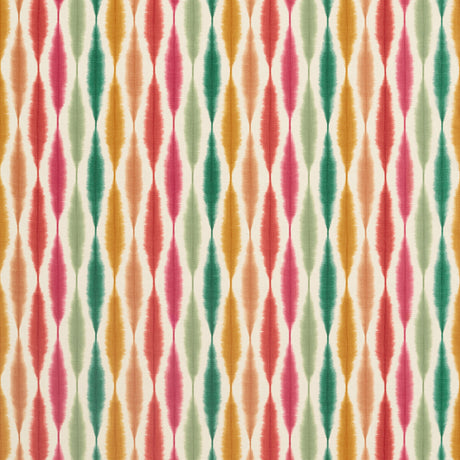 SCION NJAP120754.SCN.0 USUKO BERRY/OCHRE/PISTACHIO Fabric - Eade's Wallpaper