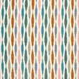 SCION NJAP120756.SCN.0 USUKO OLIVE/GINGER/TEAL Fabric - Eade's Wallpaper