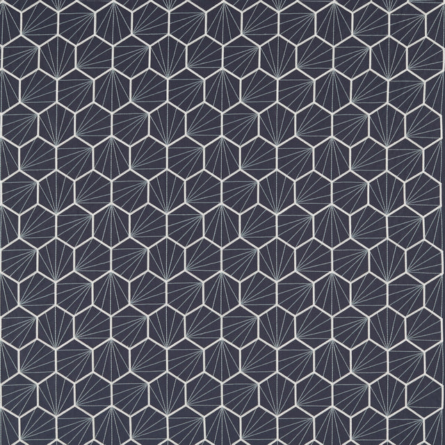 SCION NJAP132733.SCN.0 AIKYO MIDNIGHT Fabric - Eade's Wallpaper