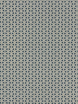 Scalamandre NK 0001CROS NAVY CROSS CHANNEL Fabric