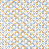 SCION NNOU120585.SCN.0 LINTU SATSUMA/SKY/PEBBLE Fabric - Eade's Wallpaper