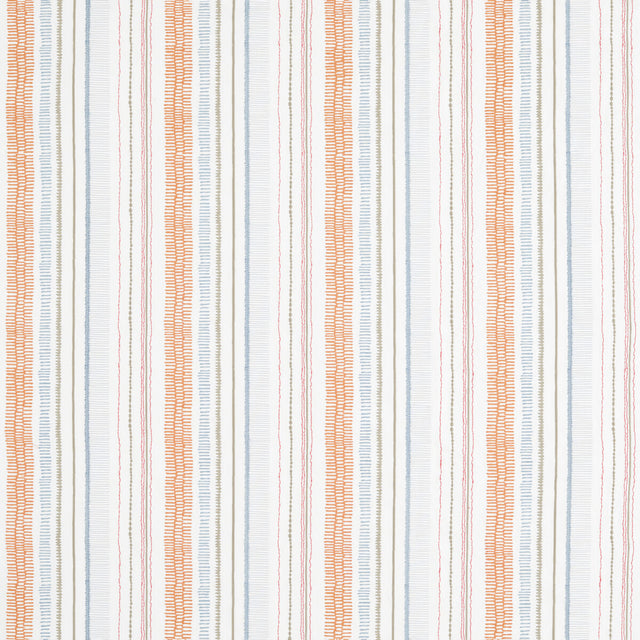 SCION NNOU132153.SCN.0 NOKI SATSUMA/SKY/PEBBLE Fabric - Eade's Wallpaper