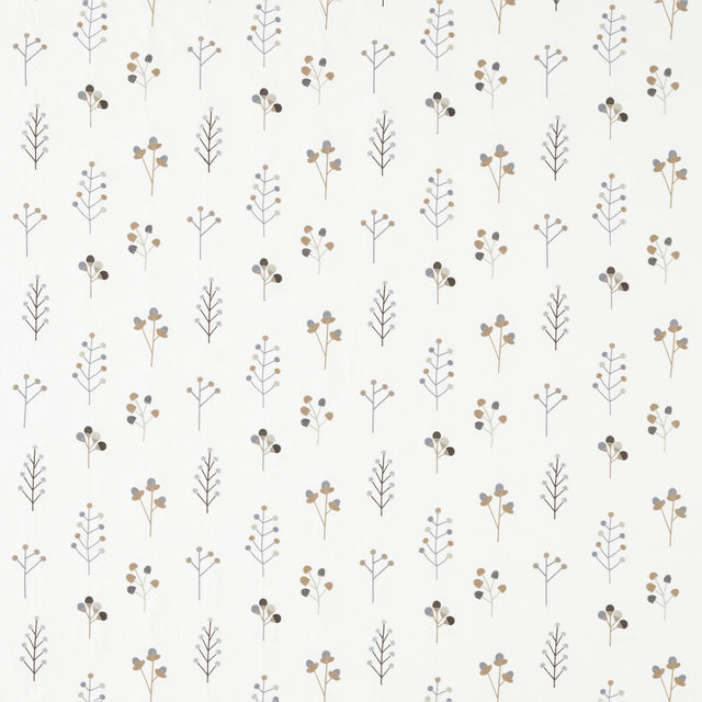 SCION NNOU132156.SCN.0 MUKULA SLATE/BISCUIT/CHARCOAL Fabric - Eade's Wallpaper