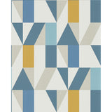 SCION NNUE111831.SCN.0 NUEVO WP INDIGO/SLATE/SATSUMA Wallpaper - Eade's Wallpaper