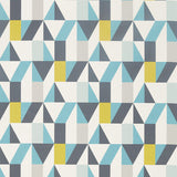 SCION NNUE120708.SCN.0 NUEVO MARINE/KIWI/MIDNIGHT Fabric - Eade's Wallpaper