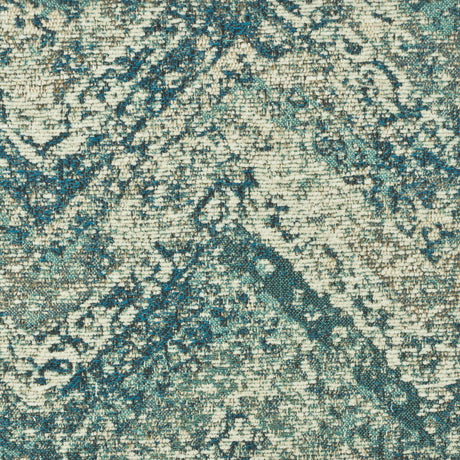 STOUT NOLA-1 NOLAN 1 PEACOCK Fabric - Eades Wallpaper & Fabric