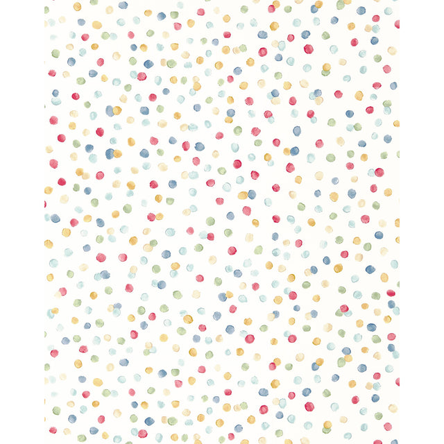 SCION NSCK111282.SCN.0 LOTS OF DOTS PISTACHIO/PIMENTO/DENIM Wallpaper - Eade's Wallpaper
