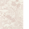 SCION FALLING FLOSS WP NSCW113265.SCN.0 in DUSK PINK Wallpap