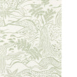 SCION FALLING FLOSS WP NSCW113267.SCN.0 in SAGE Wallpaper - 