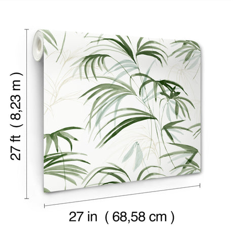 Candice Olson NT6123 Inky Palms Wallpaper - Eade's Wallpaper