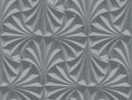 Candice Olson NT6127 Sculpted Fans Wallpaper - Eade's Wallpaper