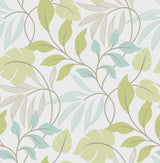 NuWallpaper NU1657 Blue and Green Meadow Peel & Stick Wallpaper