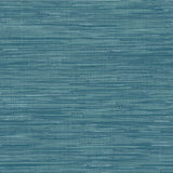 NuWallpaper NU2874 Navy Grassweave Peel & Stick Wallpaper