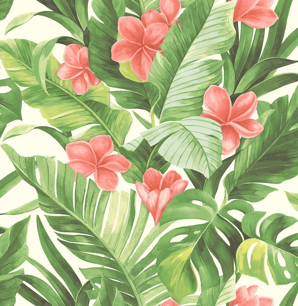 NuWallpaper NU2926 Tropical Paradise Peel & Stick Wallpaper