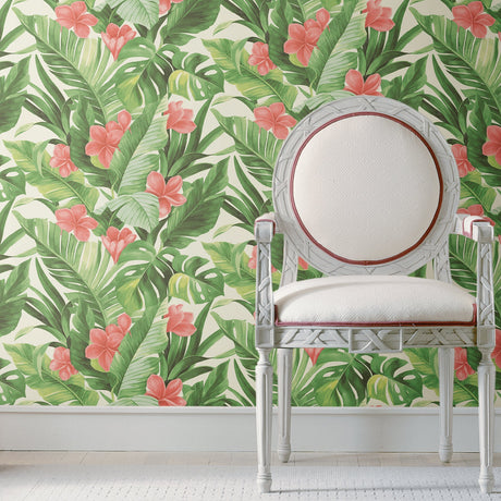 NuWallpaper NU2926 Tropical Paradise Peel & Stick Wallpaper