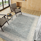 Amer Rugs NUI-3 Nuit Arabe Classic Bordered Area Rug