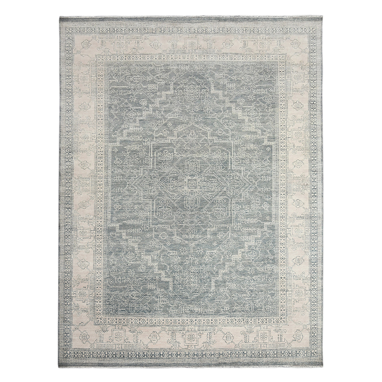 Amer Rugs NUI-3 Nuit Arabe Classic Bordered Area Rug