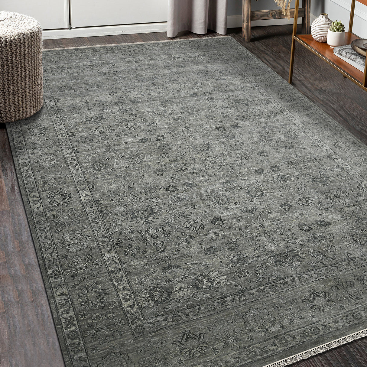 Amer Rugs NUI-5 Nuit Arabe Classic Bordered Area Rug