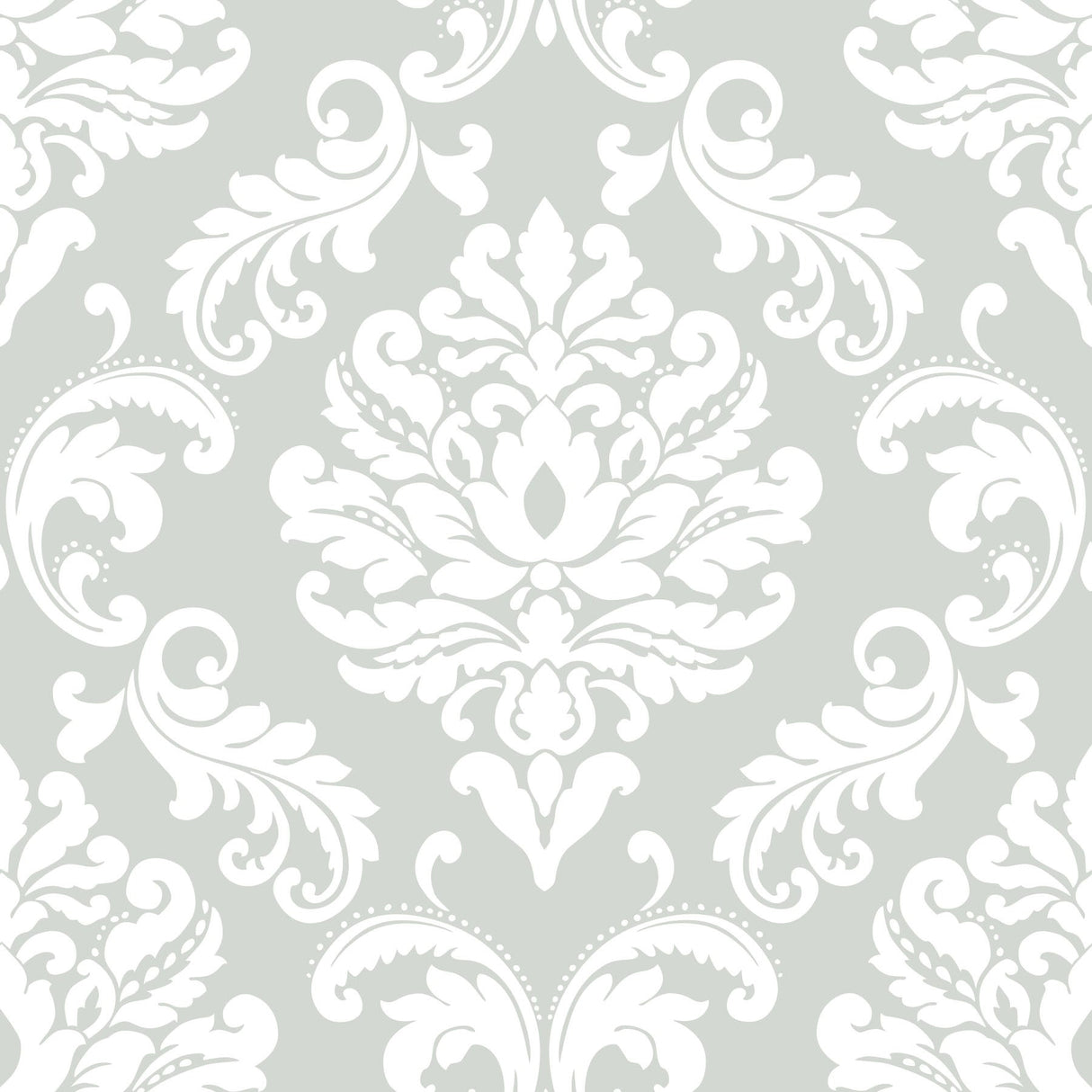 NuWallpaper NUS1935 Ariel Grey Peel & Stick Wallpaper