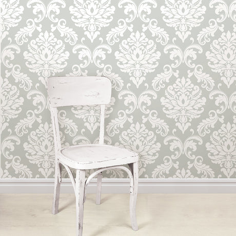 NuWallpaper NUS1935 Ariel Grey Peel & Stick Wallpaper