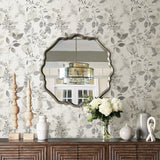 NuWallpaper NUS3144 Grey Breezy Peel & Stick Wallpaper