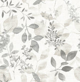 NuWallpaper NUS3144 Grey Breezy Peel & Stick Wallpaper