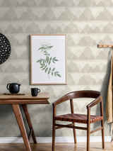 NuWallpaper NUS3950 Taupe Mountain Peak Peel & Stick String Wallpaper