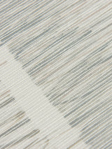 NuWallpaper NUS3953 Grey Dhurrie Peel & Stick String Wallpaper