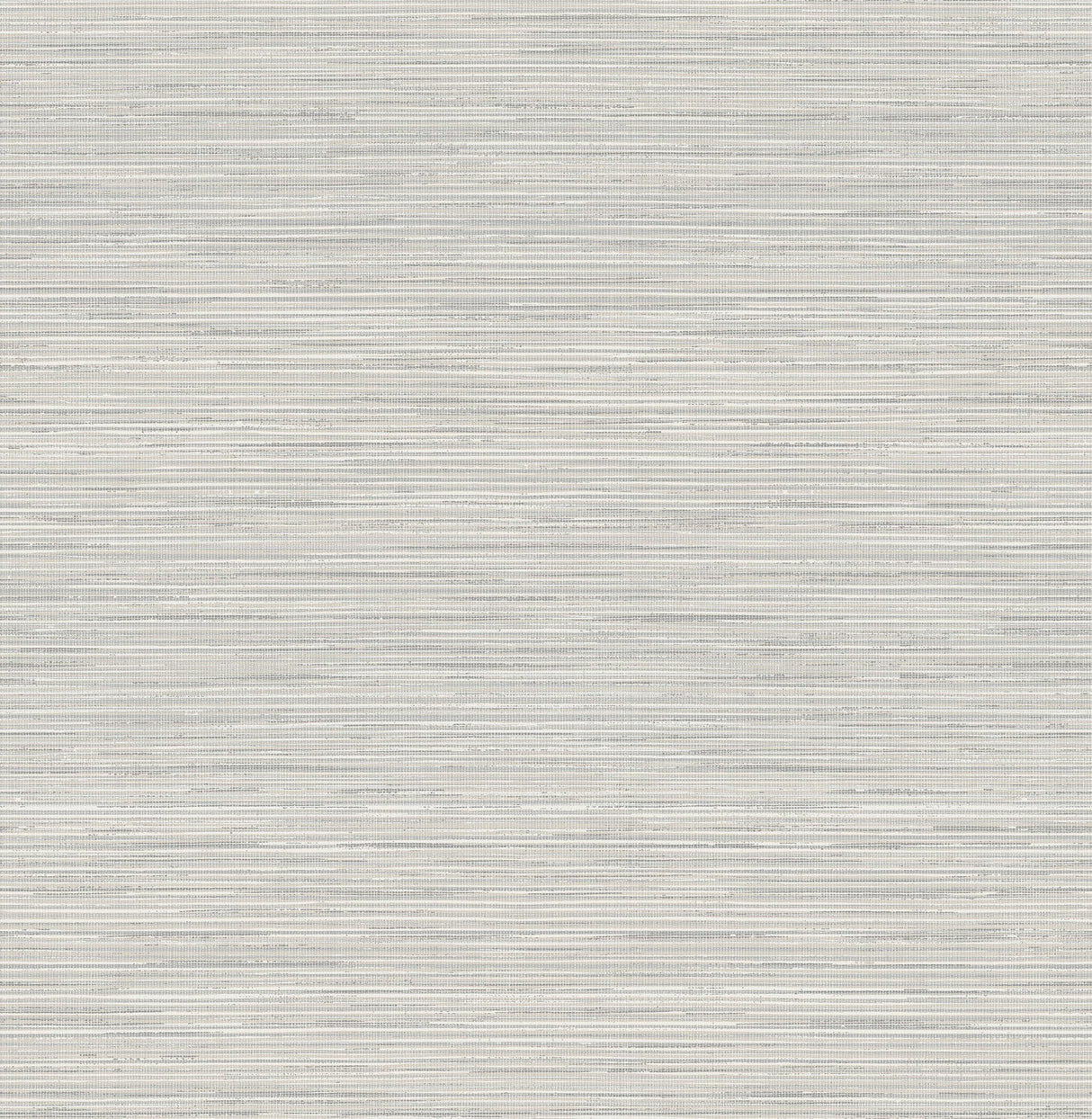 NuWallpaper NUS3960 Grey Crossweave Peel & Stick String Wallpaper