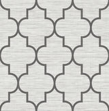 NuWallpaper NUS3963 Black Hudson Peel & Stick String Wallpaper