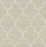 NuWallpaper NUS3964 Taupe Hudson Peel & Stick String Wallpaper