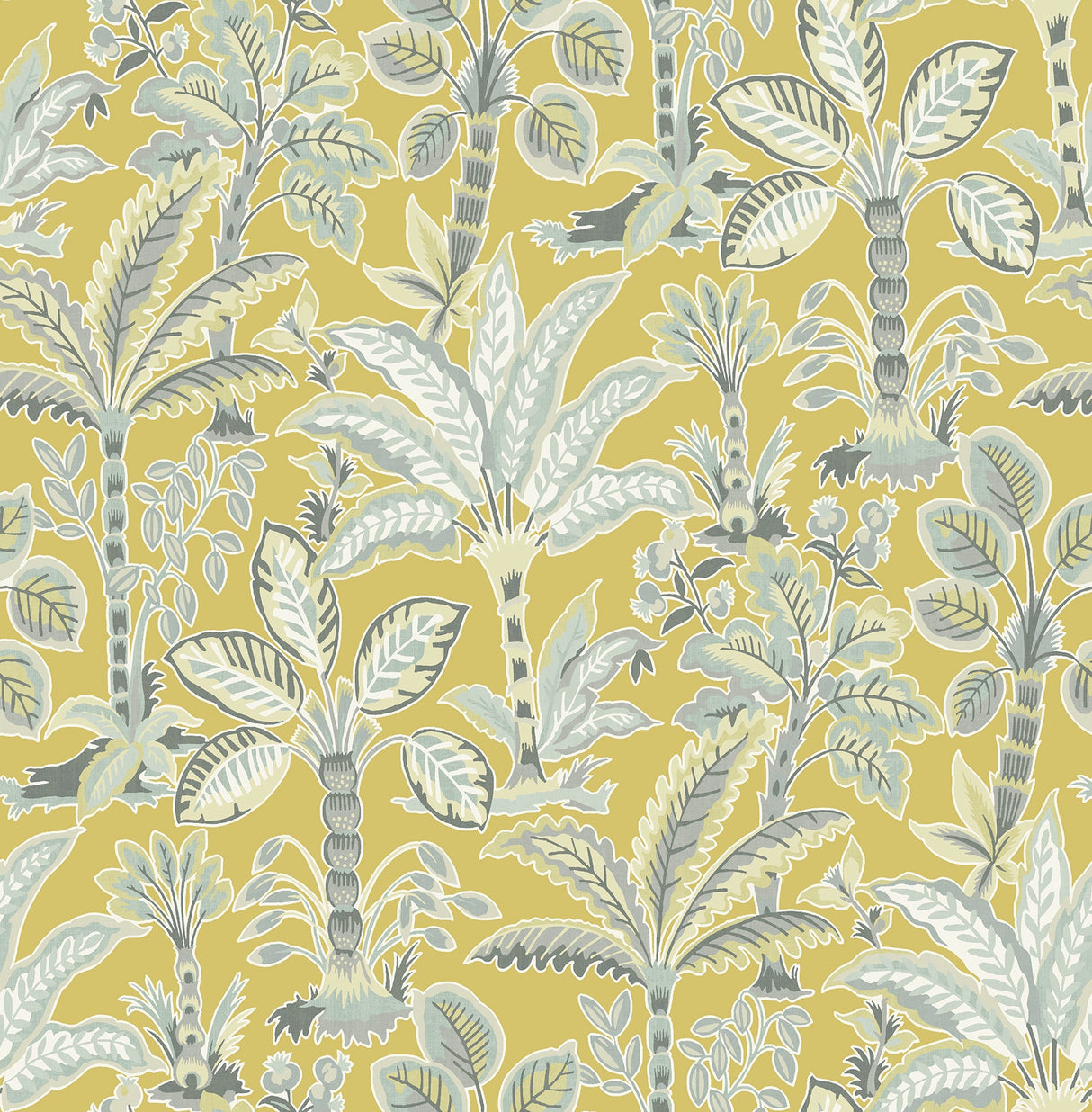 NuWallpaper NUS4005 Yellow Kapok Peel & Stick Wallpaper