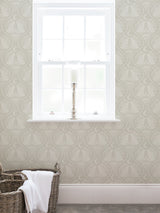 NuWallpaper NUS4010 Cream Moon Rabbit Peel & Stick Wallpaper