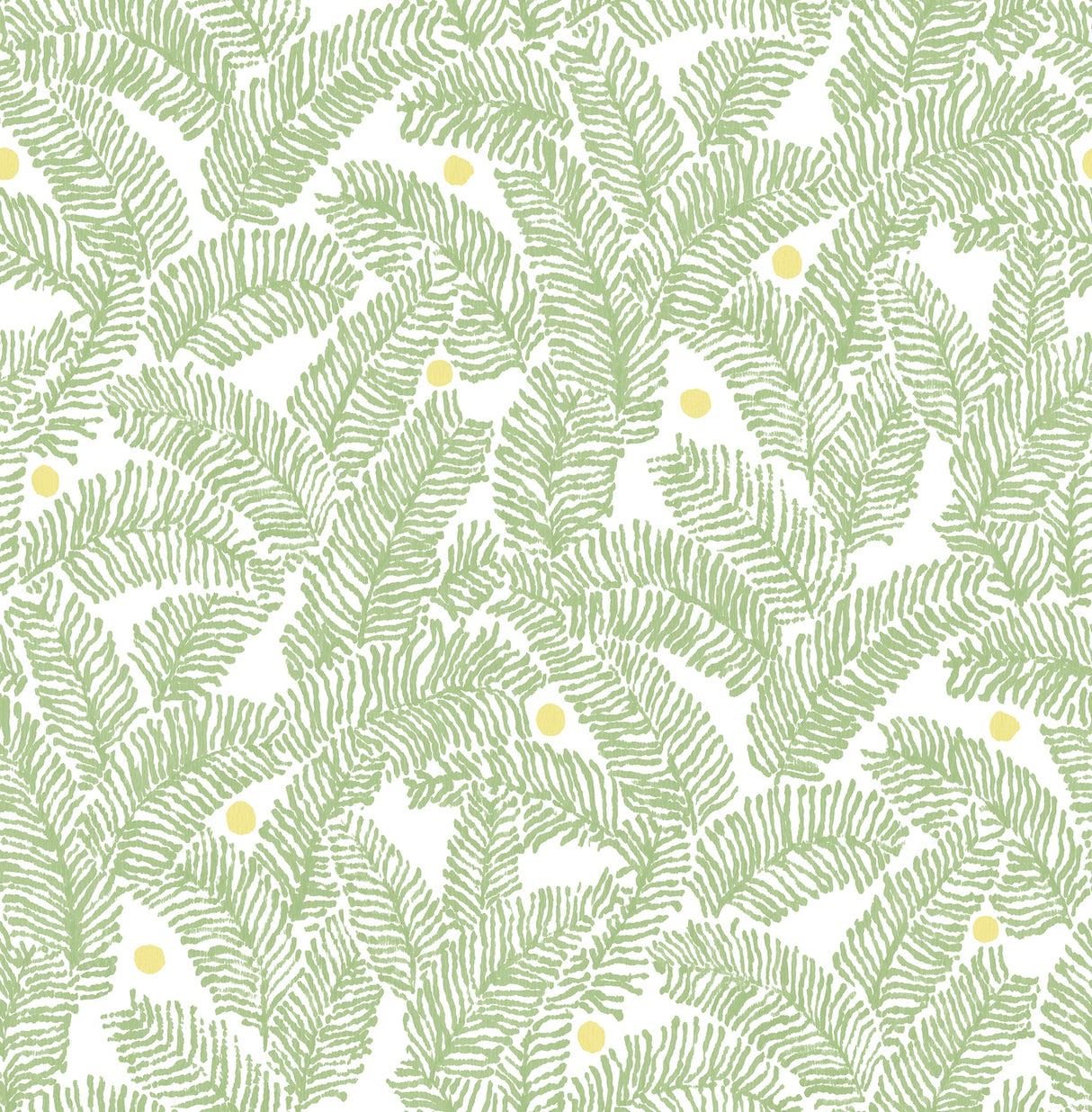 NuWallpaper NUS4159 Green Fernanda Peel & Stick Wallpaper