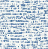 NuWallpaper NUS4284 Blue Kylver Peel & Stick Wallpaper