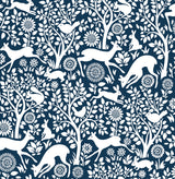 NuWallpaper NUS4287 Navy Merriment Peel & Stick Wallpaper