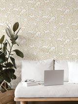 NuWallpaper NUS4300 Cream Merriment Peel & Stick Wallpaper