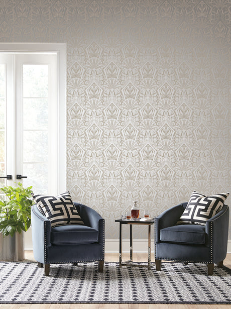 York NV5532 Beige & Cream Zelda Wallpaper