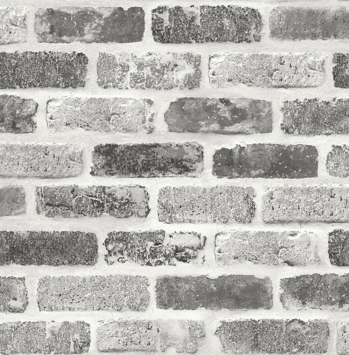 NextWall NW30510 Gray Washed Brick