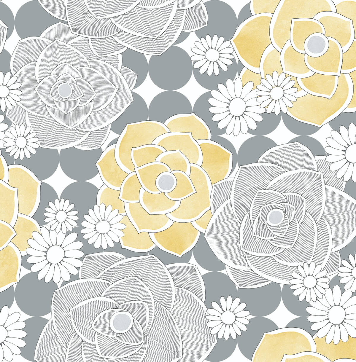 NextWall NW35203 Retro Floral