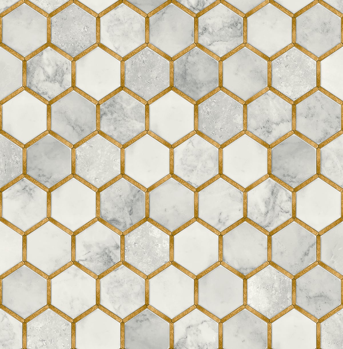 NextWall NW38605 Inlay Hexagon