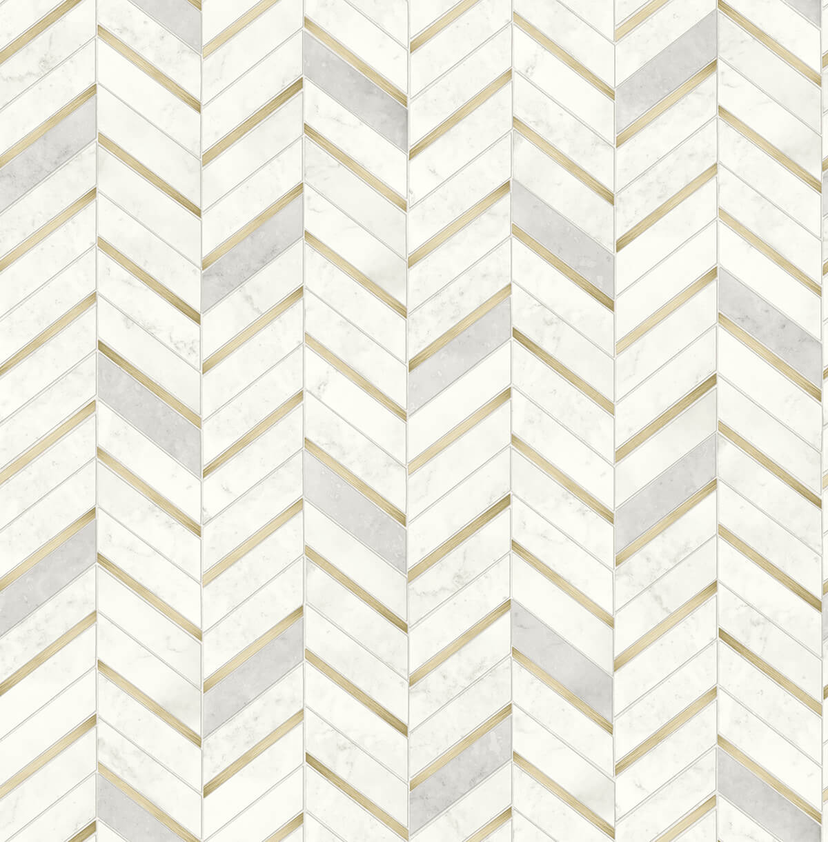 NextWall NW39205 Chevron Marble Tile